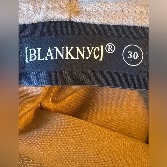 Blank NYC‎ Faux Suede Skinny Leggings With Zippers Size 30 NWT - Picture 6 of 12